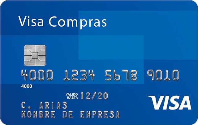 Tarjeta Visa Compras 